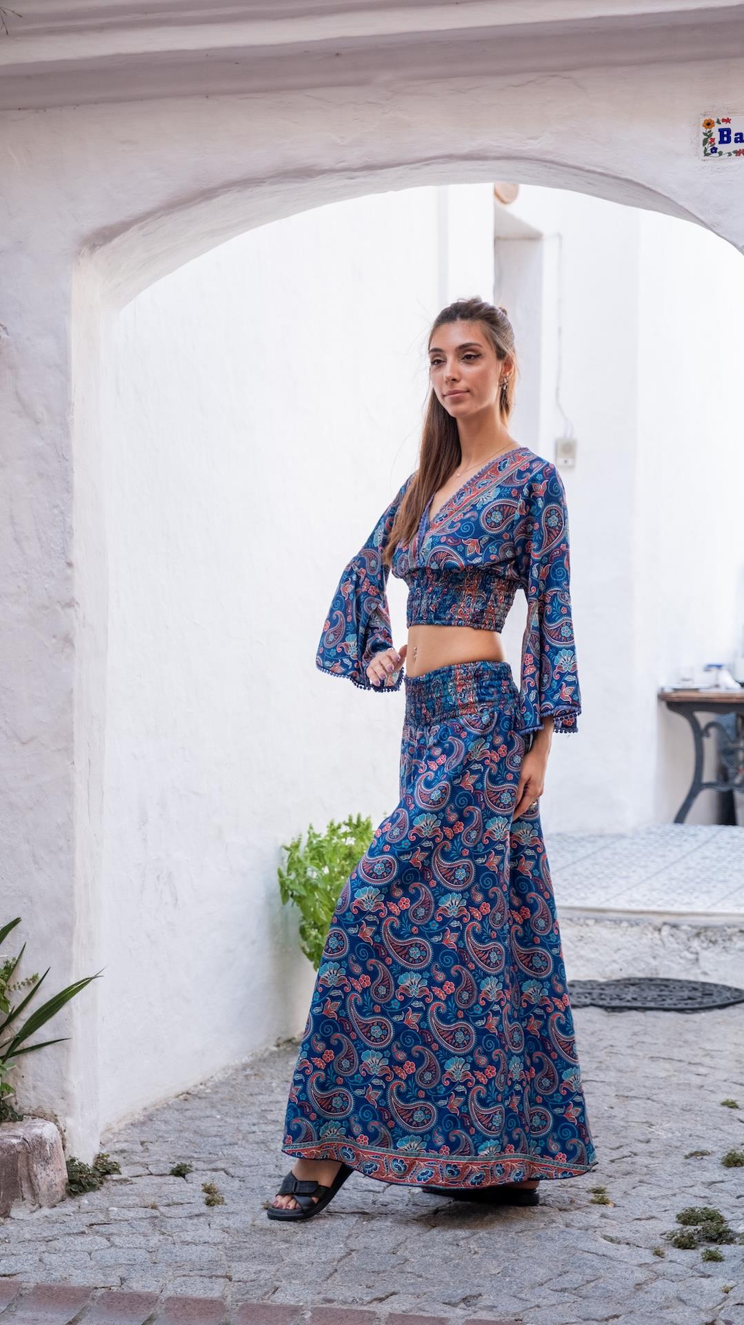 Pants and Blouse Set