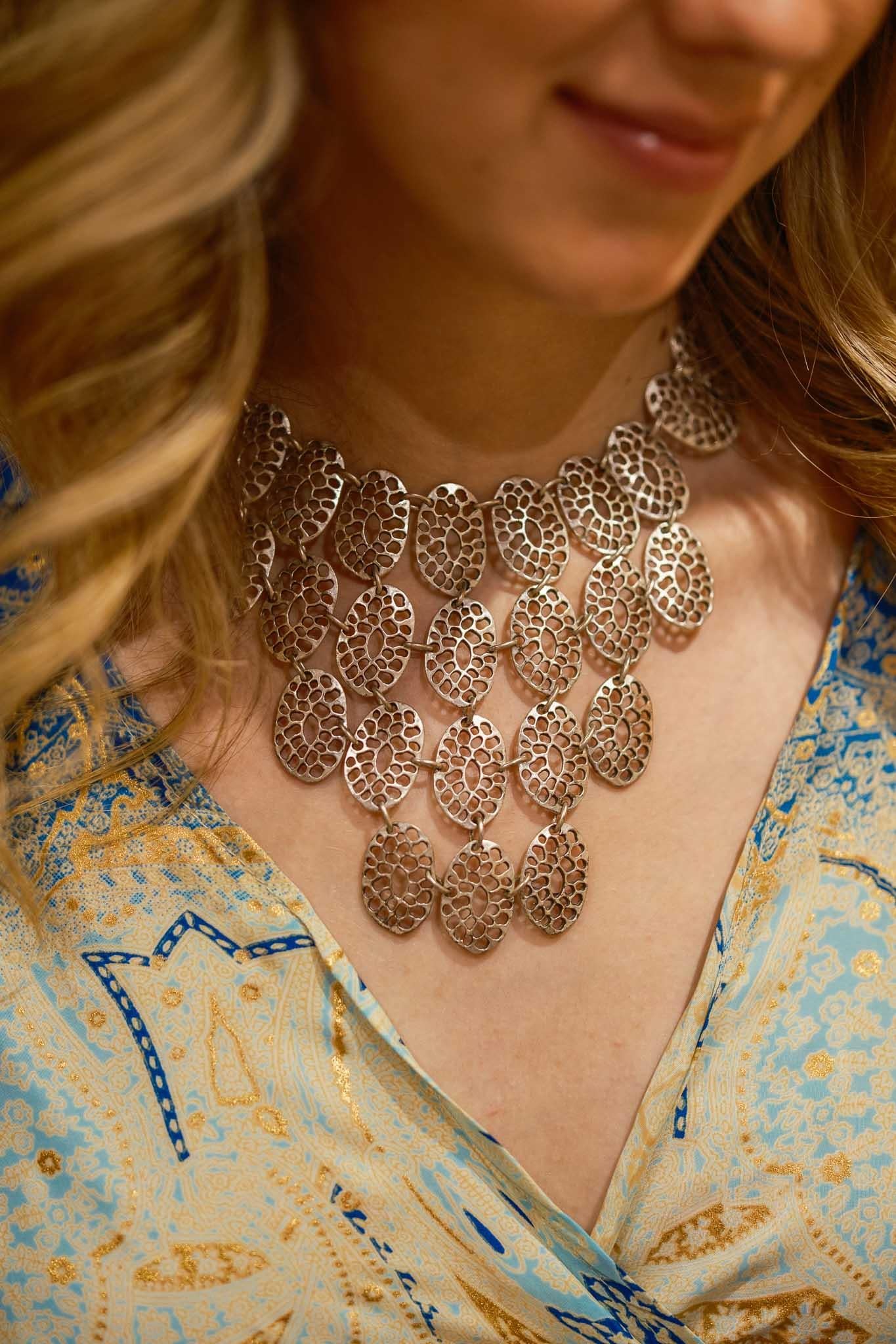 Petek Işıltısı Kolye