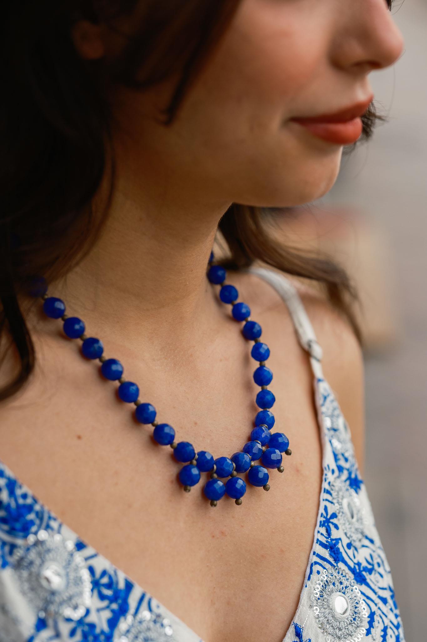 Safir Düşler Kolye