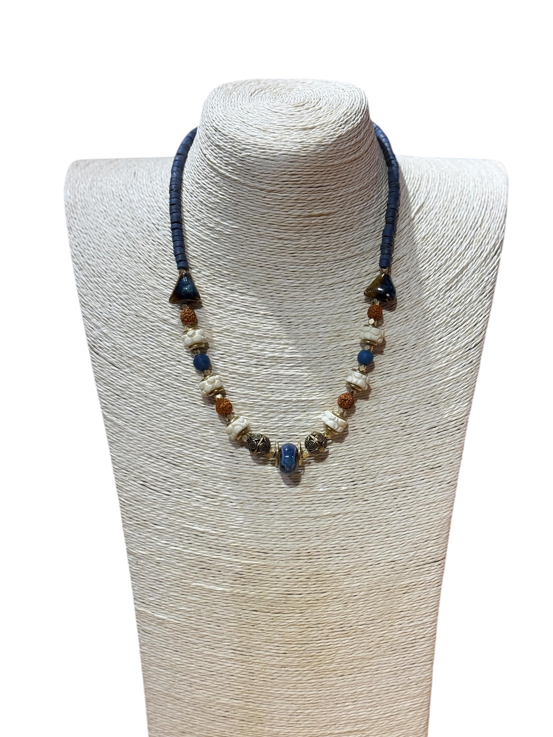 Ceramic Stone Detailed Necklace
