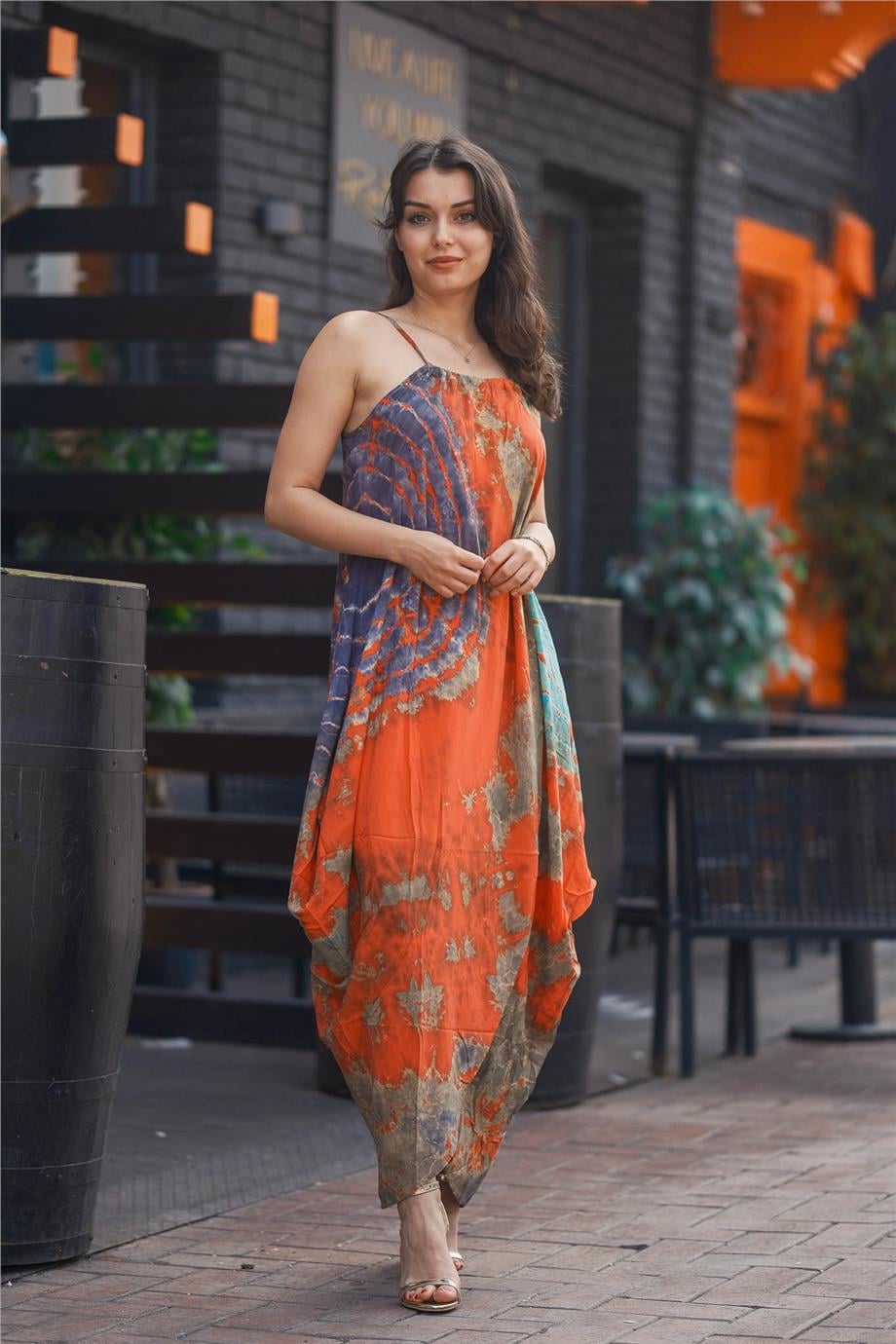 Orange Dress