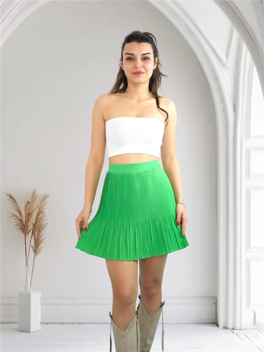 Green Short Skirt