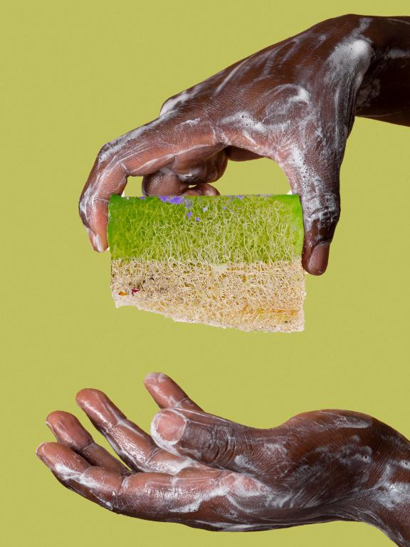  %100 Doğal Kabak Lifli Aloe Vera Sabunu 130 Gr. (Hand Made)