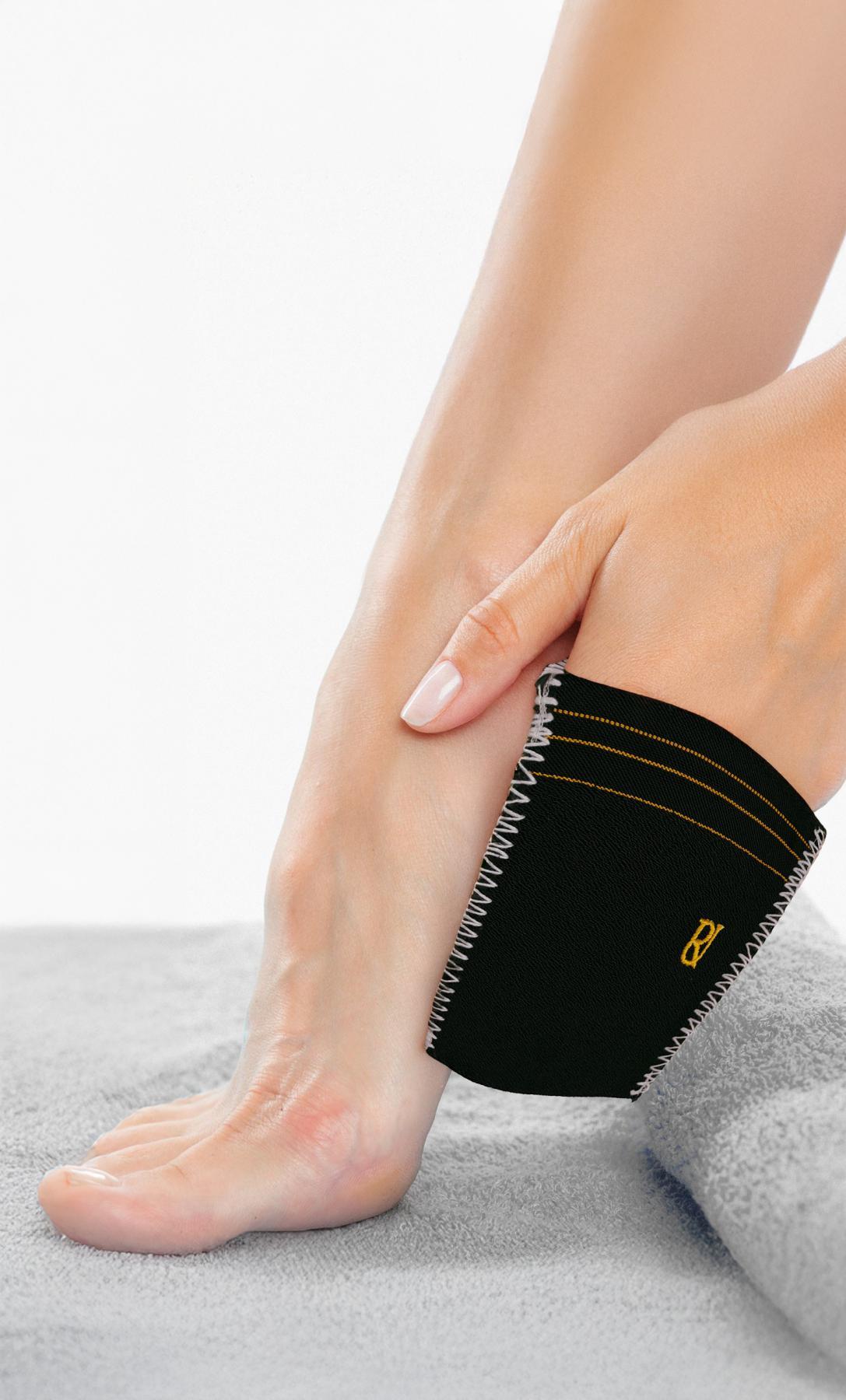 +100 Factor Topuk Kesesi %100 Floş İpek El Dokuması