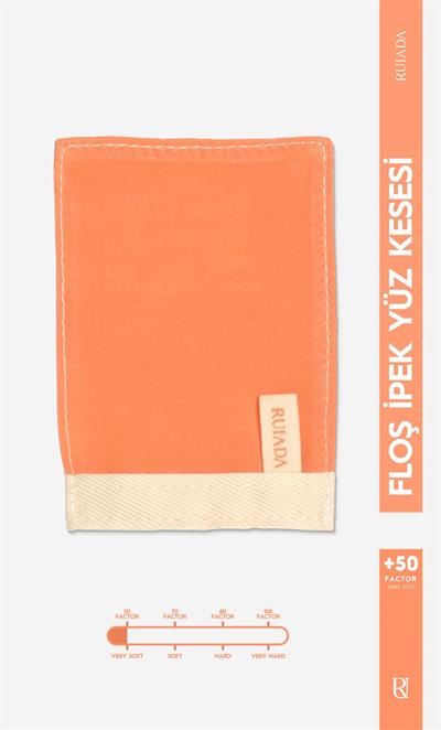  +50 Factor Somon Yüz Kesesi %100 Floş İpek Hassas Ciltere Özel