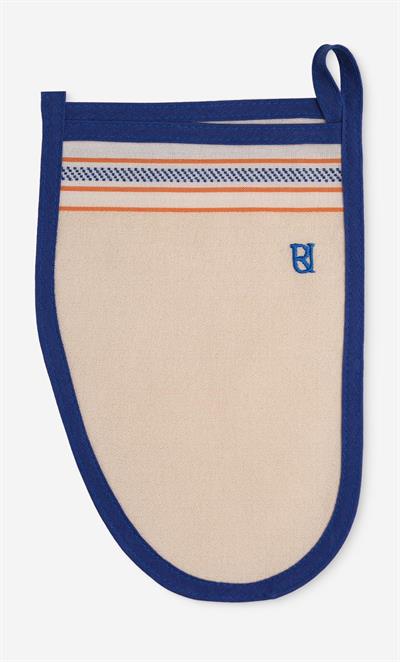 +80 Factor Mavi Kalın Banyo Duş Kesesi Peeling Eldiveni %100 Floş İpek  Unisex