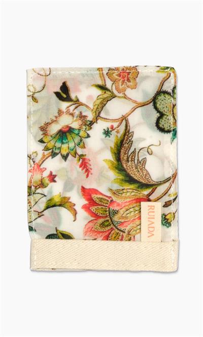 Flowers Series +50 Factor Yüz Kesesi %100 Floş İpek (ORANGE)