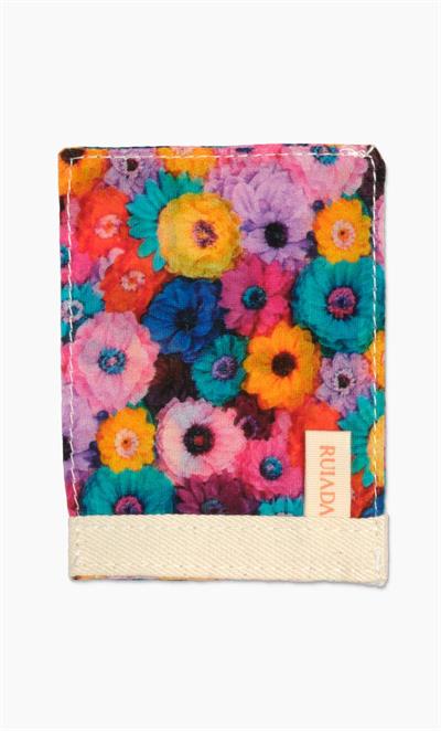 Flowers Series +50 Factor Yüz Kesesi %100 Floş İpek (PINK)