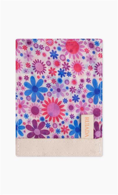 Flowers Series +50 Factor Yüz Kesesi %100 Floş İpek (TUQUAISE)