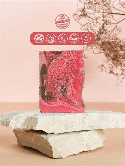Geleneksel Gül Sabunu 110 gr. (Hand Made)