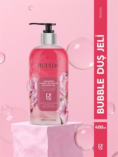 Japon Kiraz Çiçeği Bubble Duş Jeli 400 ml.