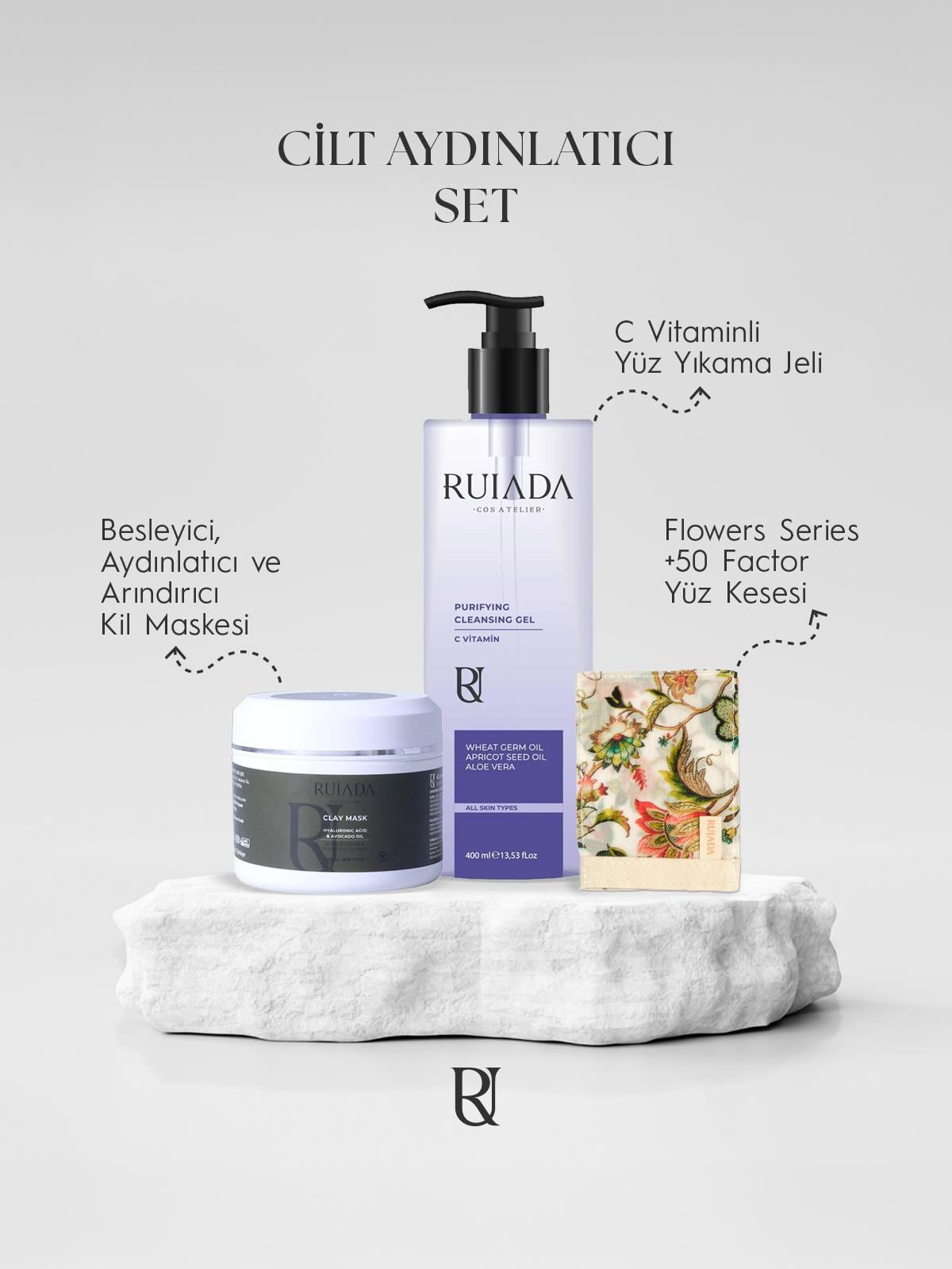 Cilt Aydınlatıcı Bakım Seti