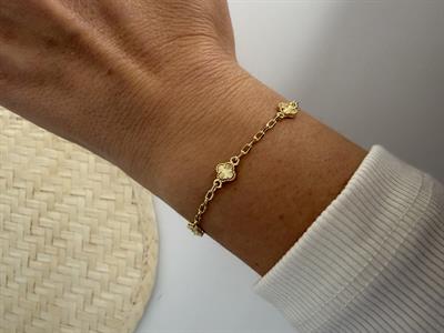 Van Cleef Mini Bileklik /Altın Kaplama