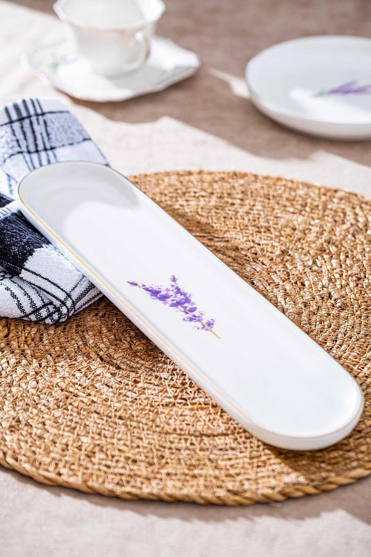 Acar Soft Royal Porselen Kayık Tabak - 30*7*1,5 cm