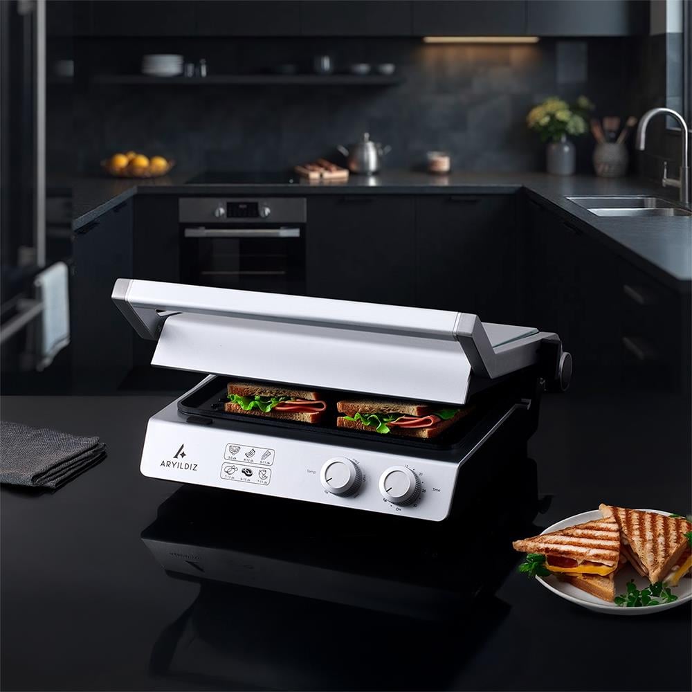 Aryıldız Elite Grill Tost Makinesi 2400 W