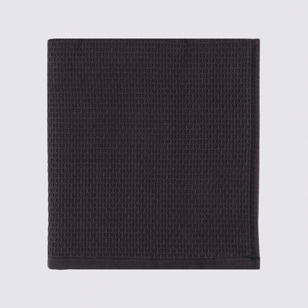 Ecocotton Elvin Siyah-Krem 2 Parça Organik Mutfak Havlu Seti 40 x 60 cm.