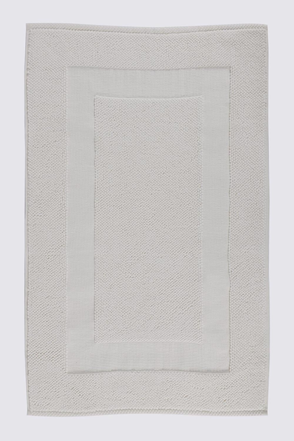 Ecocotton Kaia Krem %100 Organik Pamuk Banyo Paspası 60 x 100 cm