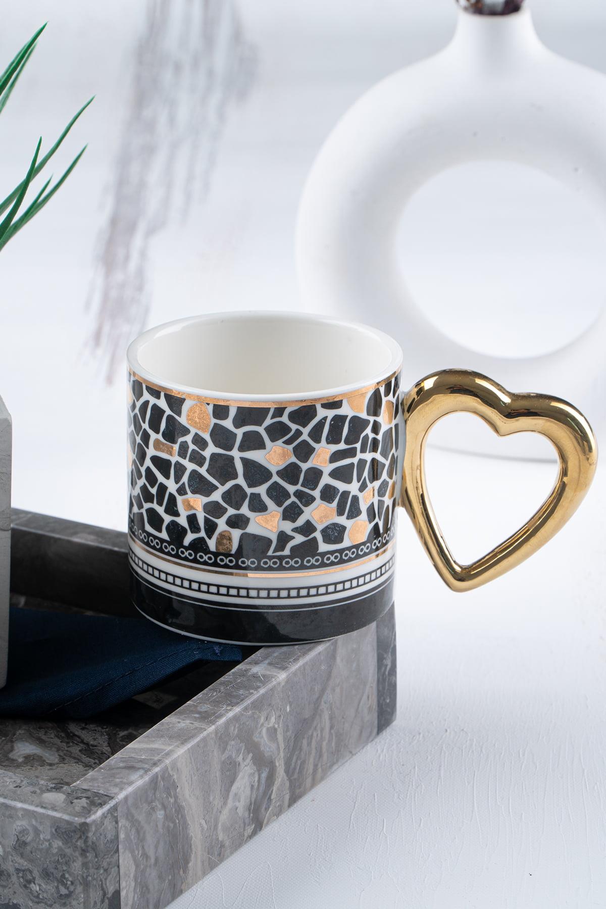 Acar Indy Mug Porselen Kupa Bardak - 180 ml