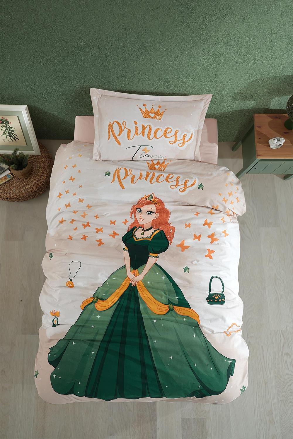 Clasy Tiana Taş Tek Kişilik/Genç %100 Pamuk Nevresim Takımı