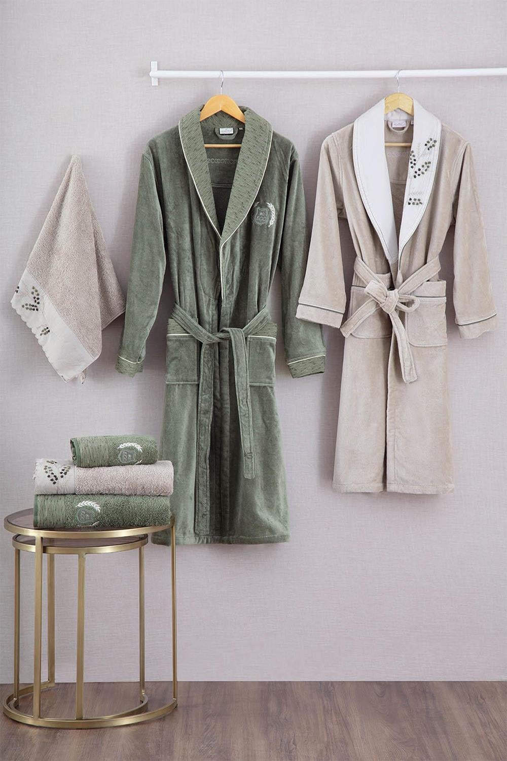 Ecocotton Derin Bej-Yeşil 