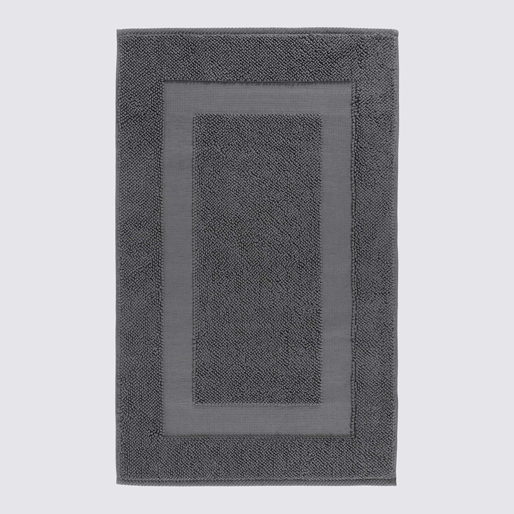 Ecocotton Kaia Antrasit Organik Banyo Paspası 50 x 80 cm