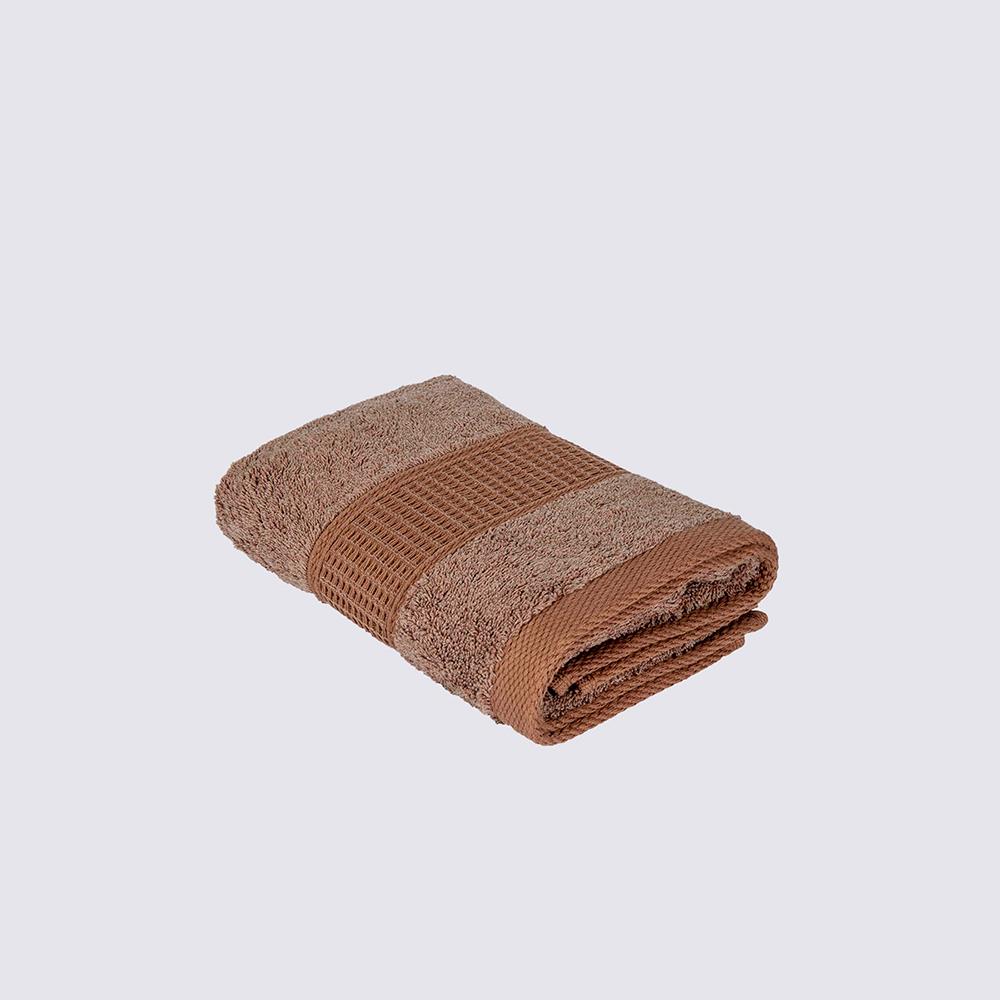Ecocotton Naia Kahve %100 Organik Pamuk Havlu 50x90 cm