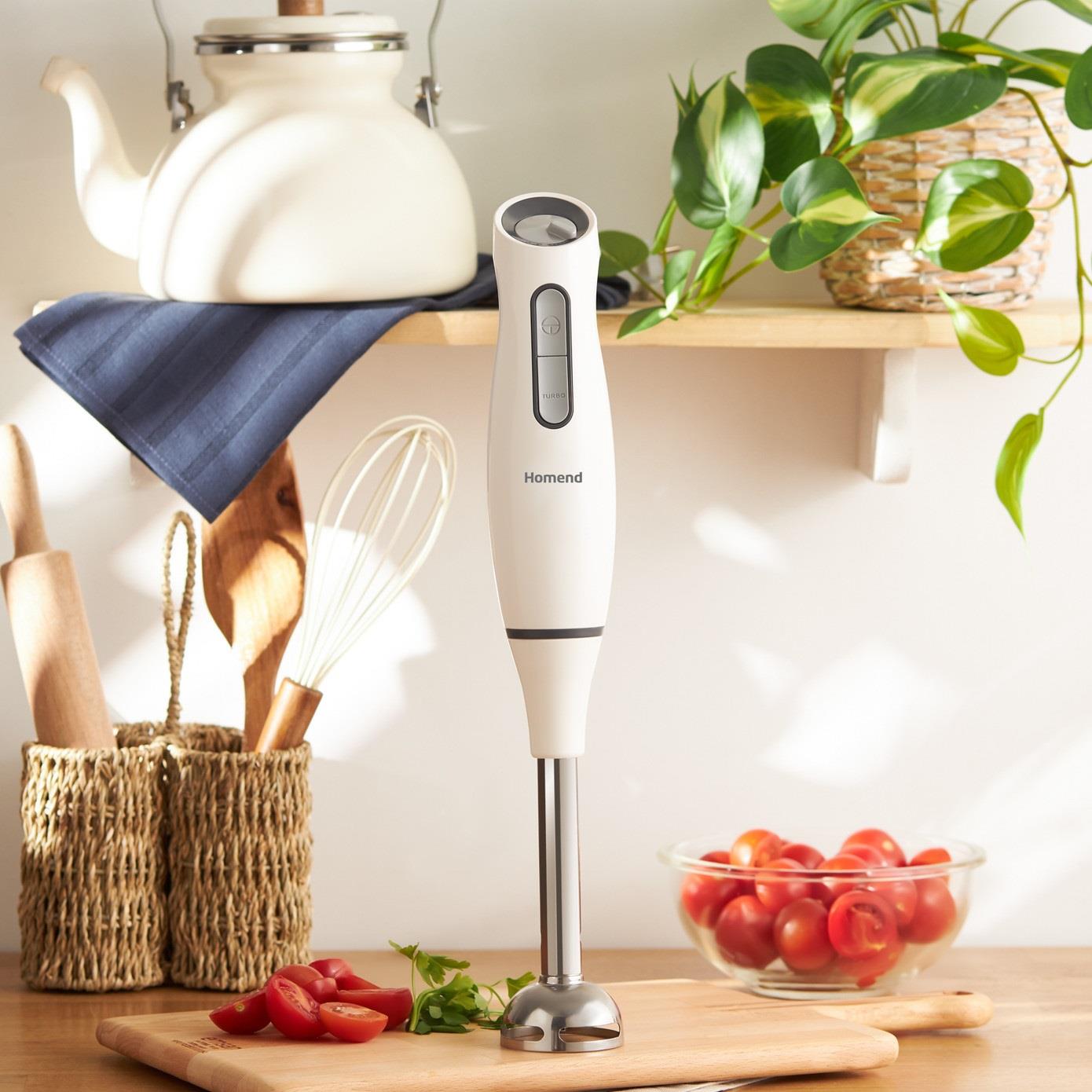 Homend 1937H Handmaid Krem Çubuk Blender 