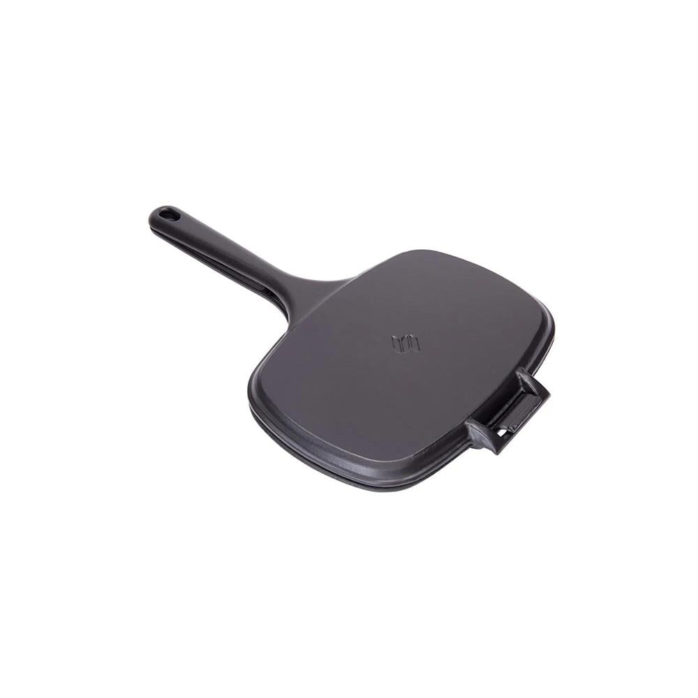 Sürel Mat Siyah Oval Izgara Tost Tava 25*18 cm
