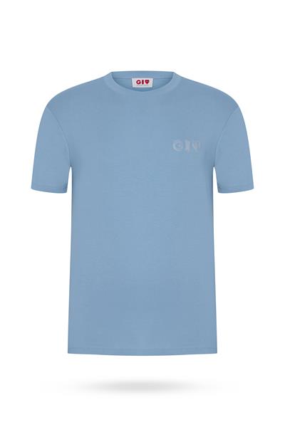 Açık Mavi   T-Shirt