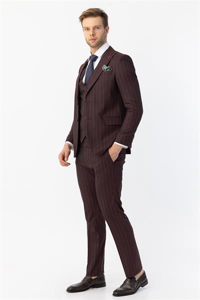 Bordo   Takım Elbise