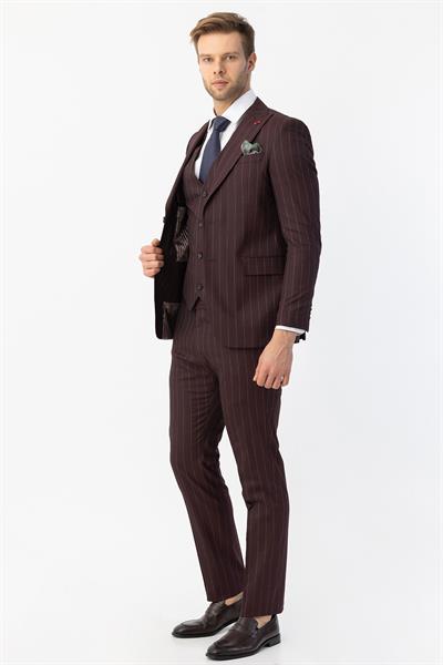 Bordo   Takım Elbise