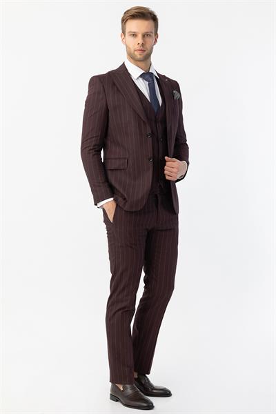 Bordo   Takım Elbise