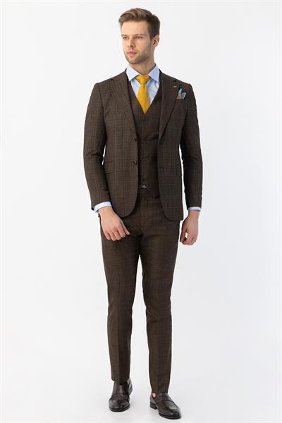 Kahve   Takım Elbise