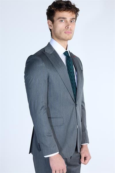 Koyu Gri   Takım Elbise