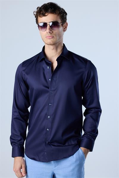 Lacivert   Gömlek