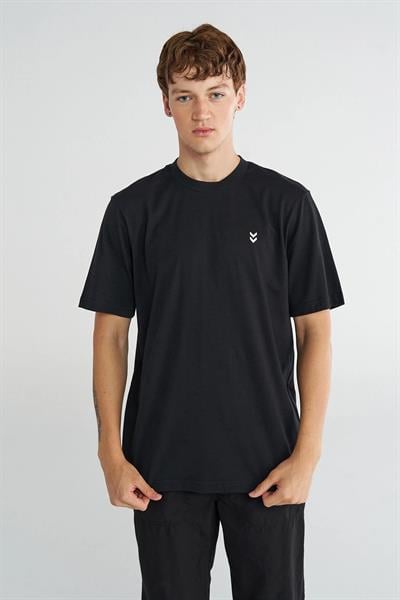 Hummel Hmlt-Pulse Male Co Regular T-Shirt S/S Erkek  Bisiklet Yaka Tshirt