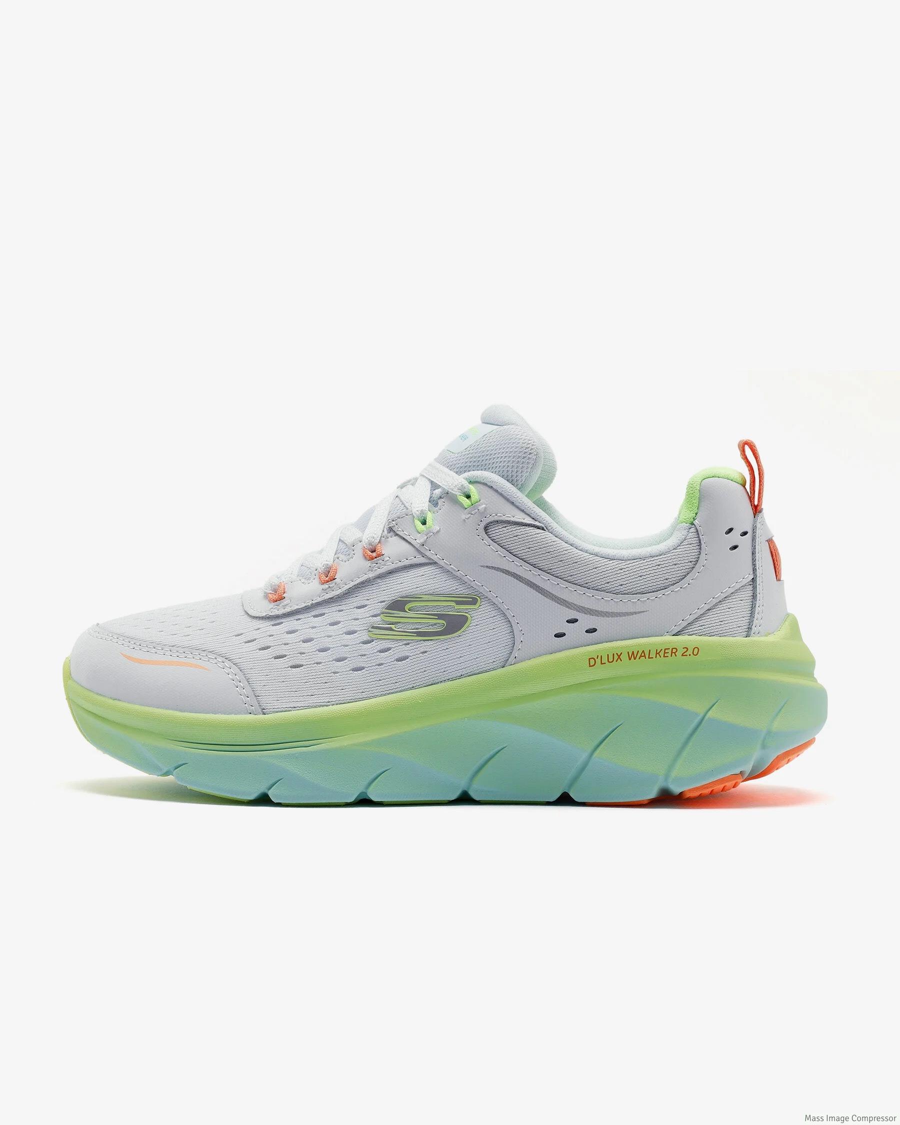 Skechers D'Lux Walker 2.0 - Neon Sites Kadın Spor Ayakkabı - Up&Up