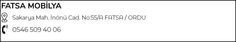 Fatsa Mobilya