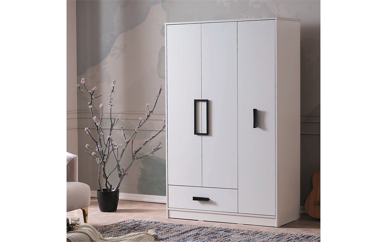 Buse 3 Kapaklı Gardrop MB