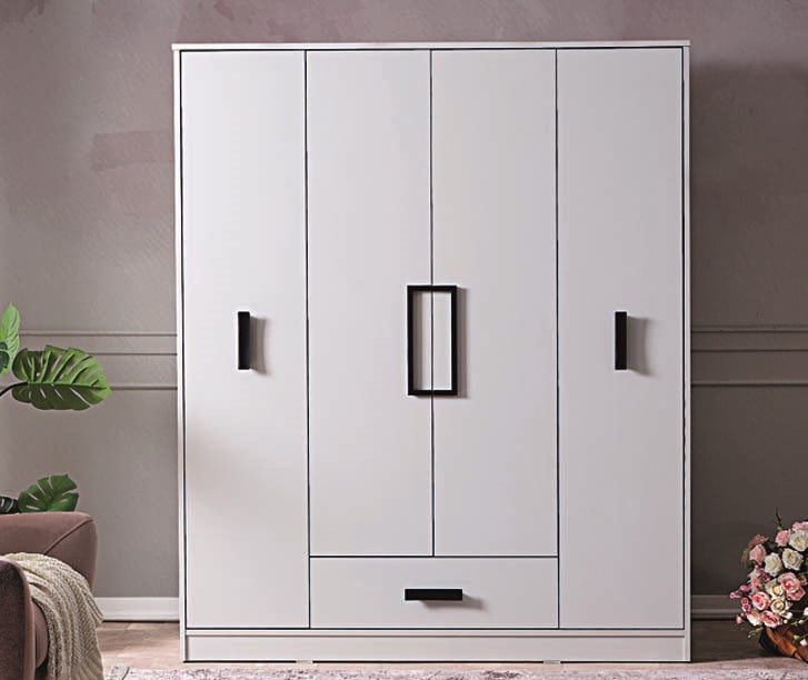 Buse 4 Kapaklı Gardrop MB