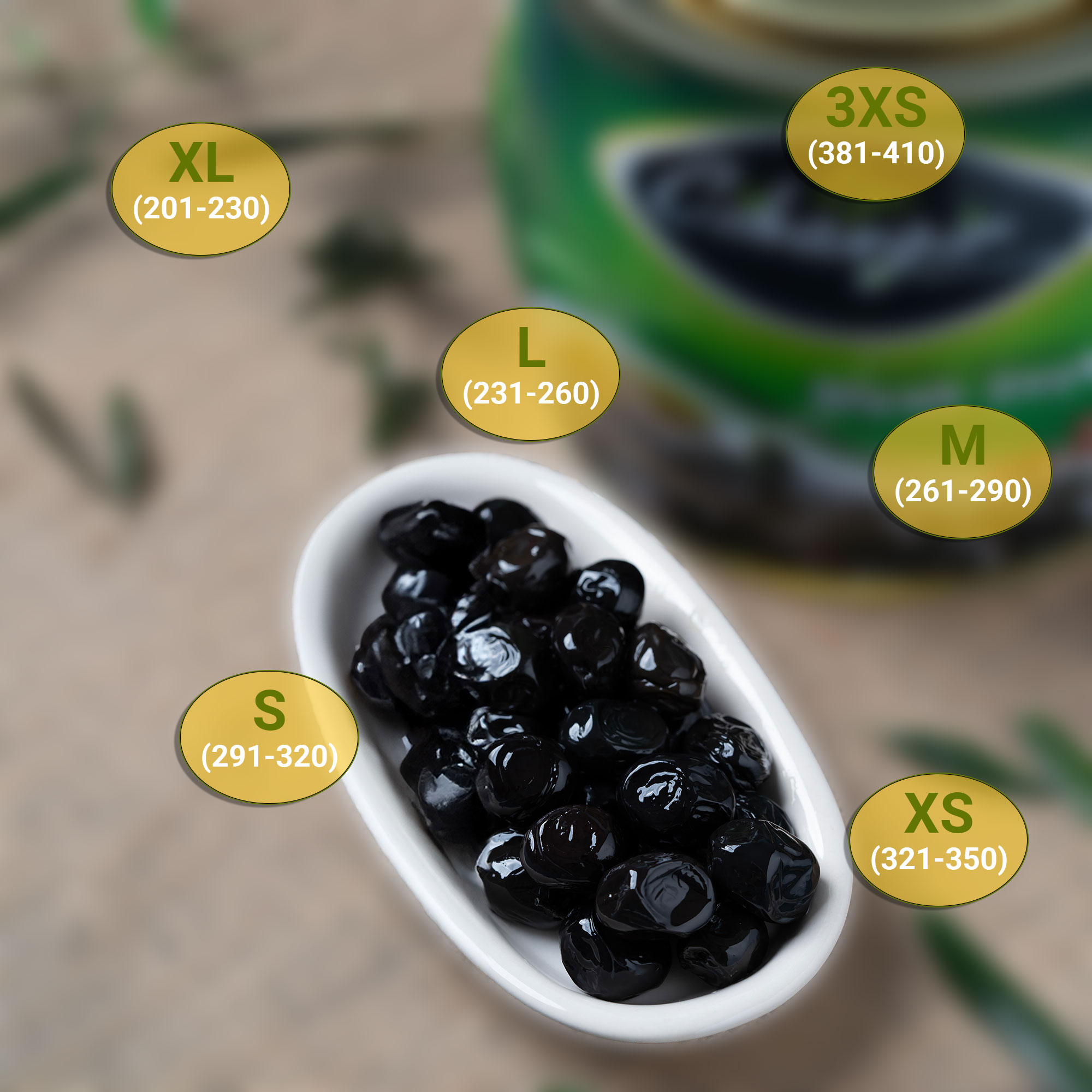 Zeytin Boyutları Nelerdir?