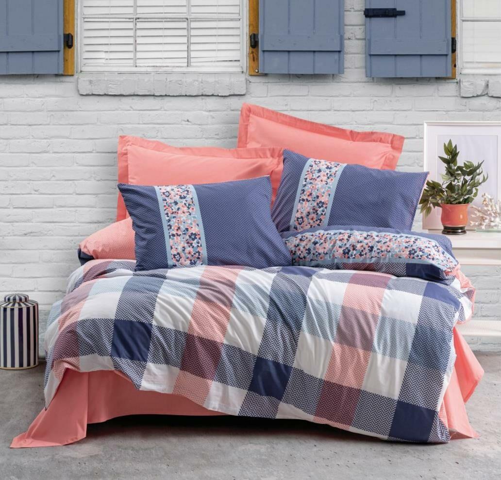 Cotton Box Alaçatı Çift Kişilik Cielo Mercan Nevresim Takımı