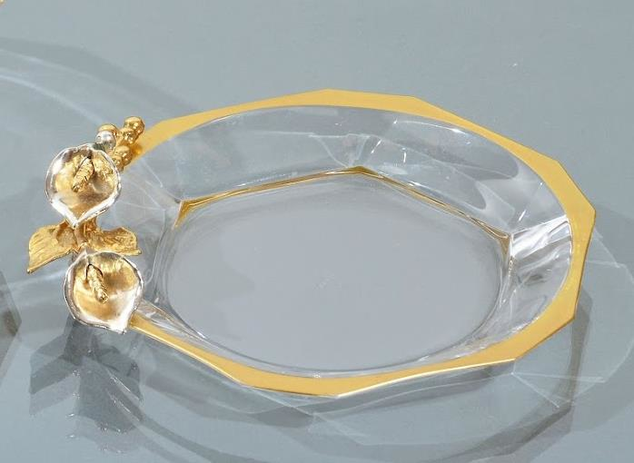 Koşar Gala Gümüş Altıgen 20 Cm Servis Tabağı