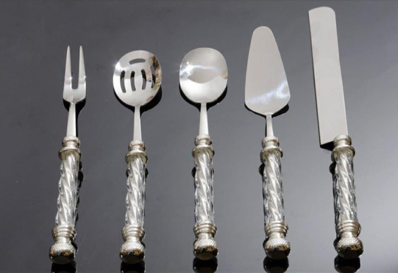 Koşar Gümüş 5 Parça Servis Seti