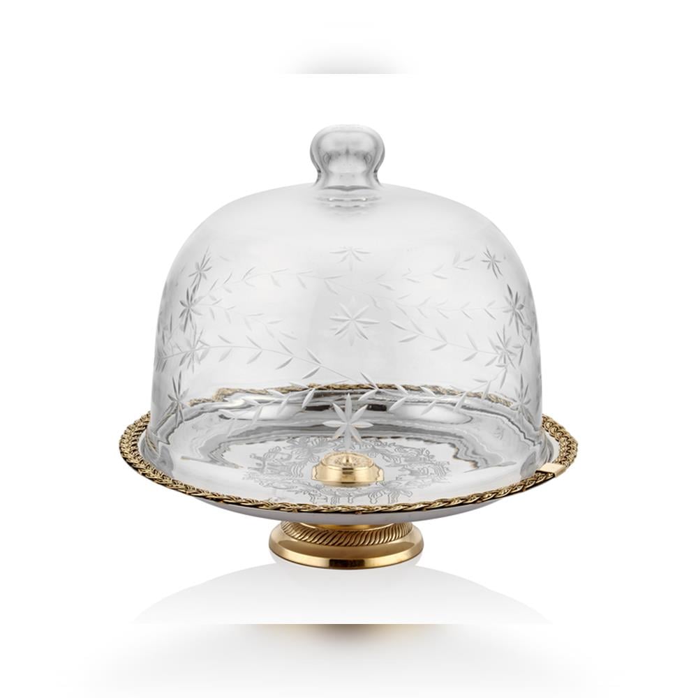 Lamedore Black Pearl Halatlı Büyük Kek Fanusu - Güzel Home - Sunumluklar