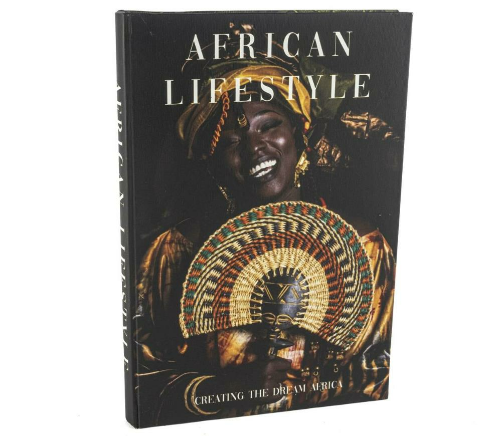 Mikasa Moor 35x24x3 Cm Siyah Afrikalı Kitap Kutusu