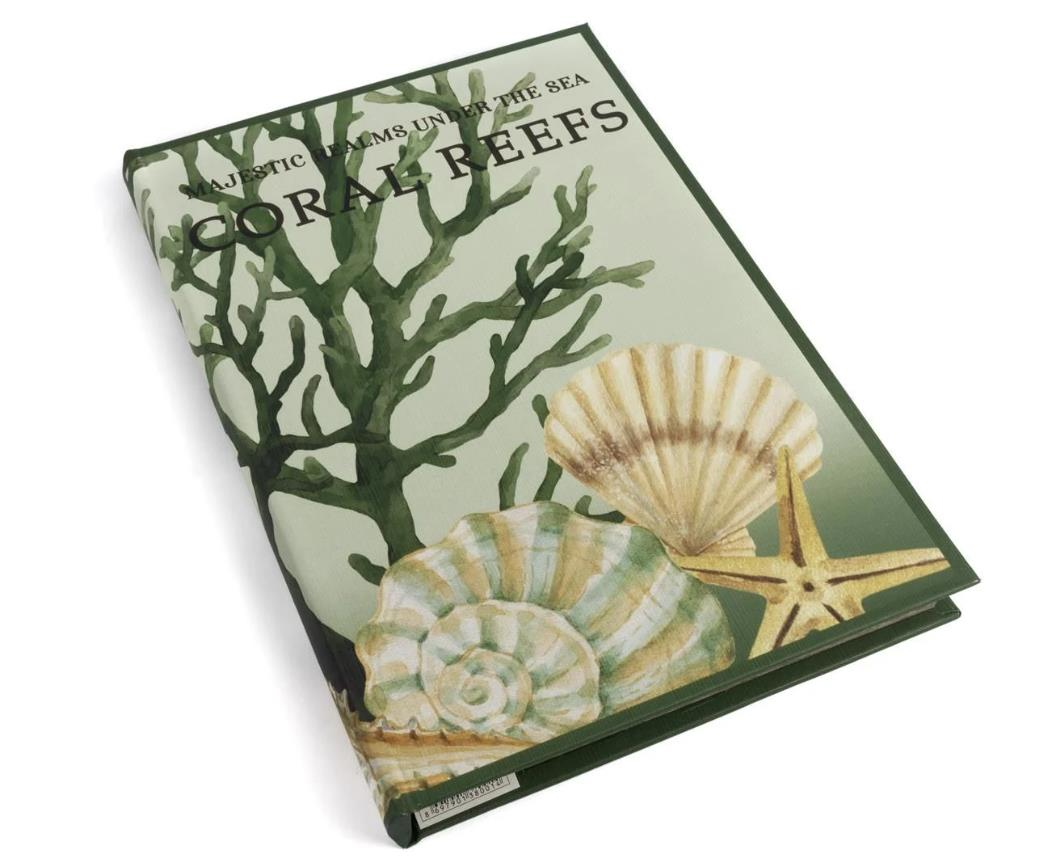 Mikasa Moor 35x24x3 Cm Yeşil Mercan Kitap Kutusu