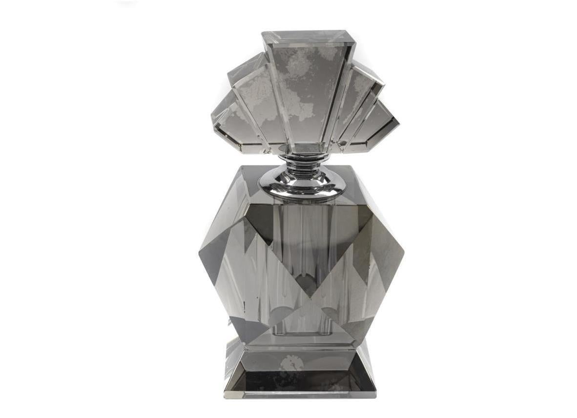 Mikasa Moor Blois Gri Cam 10x16 Cm Dekoratif Şişe - Güzel Home - Şişe