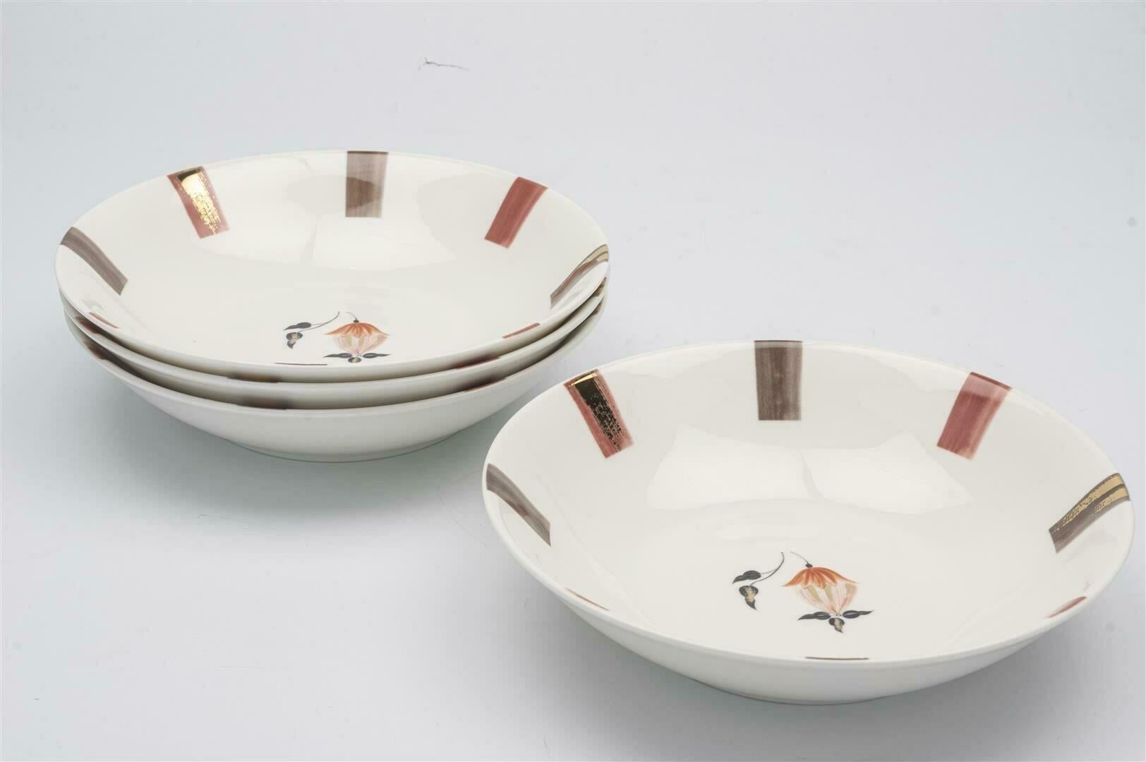 Mikasa Moor Rusty Pink 4lü 21x5 Cm Çukur Tabak