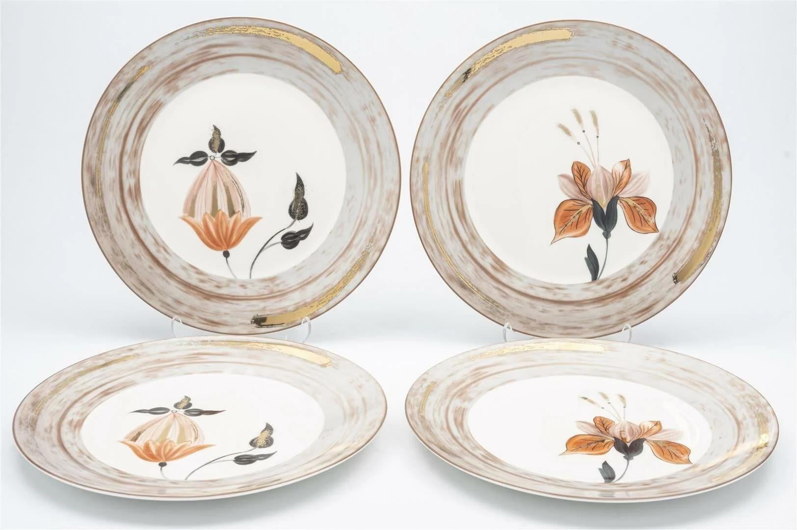 Mikasa Moor Rusty Pink 4'lü 27 Cm Servis Tabağı - Güzel Home - İkram Seti